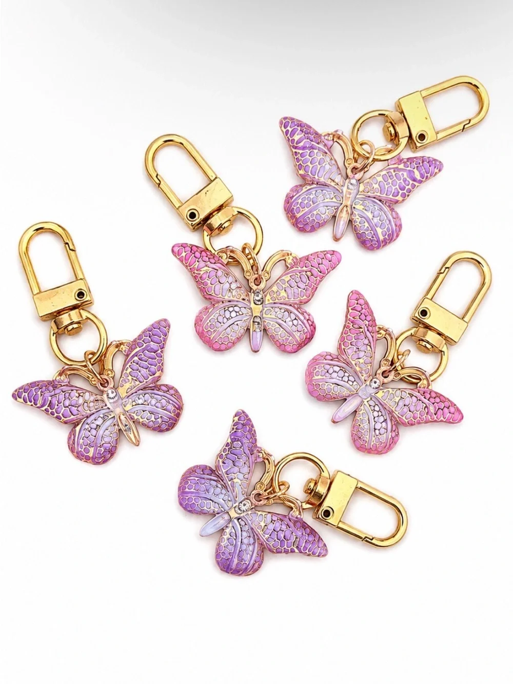 *BUY NOW* Set Of 5 Butterfly Zipper Pulls/Thank You Gifts